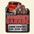 Custom Hot Rod Garage Metal Sign, Gift For Hot Rod Lovers - Metal Wall Art - GoDuckee
