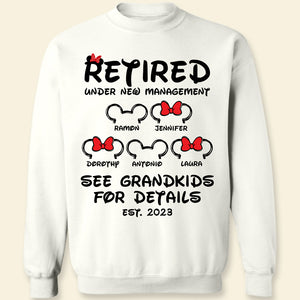 Grandma Mouse 07HUDT090223 T-shirt Hoodie Sweatshirt - Shirts - GoDuckee