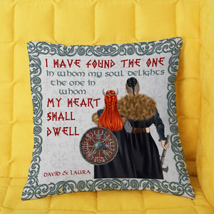 Viking Couple I Have Found The One - Personalized Pillow - Gift for Couple - Pillow - GoDuckee