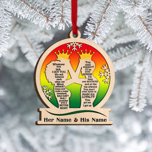 Couple Whatever You Lack I Got You -Personalized Ornament - Ornament - GoDuckee