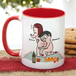 I Really Love Your Butt Personalized Mug, Funny Gift For Couple - Coffee Mug - GoDuckee