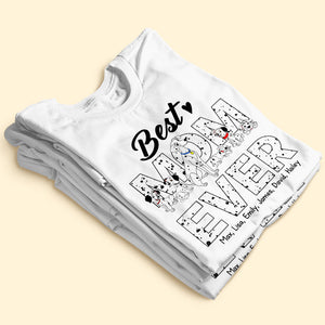 Best Mom Ever 02NTTI090223 Personalized Mom Shirt - Shirts - GoDuckee