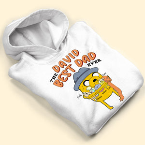 The Best Dad Ever Personalized Adventure Time Shirt Gift For Dad - Shirts - GoDuckee