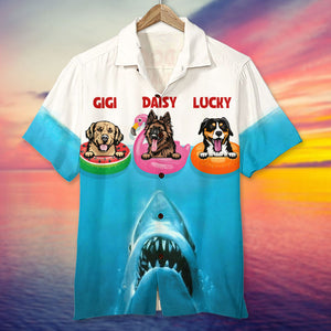 My Dogs Are Gonna Need Bigger Floats Personalized Dogs Hawaiian Shirt Gift For Dog Lovers - Hawaiian Shirts - GoDuckee