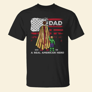 Real Dad Personalized Shirt Hoodie Sweatshirt 01DTDT200423TM - Shirts - GoDuckee