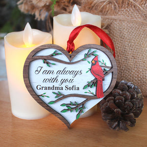 Personalized Heaven Ornament - I Am Always With You - Gift For Loved Ones hso0811 - Ornament - GoDuckee
