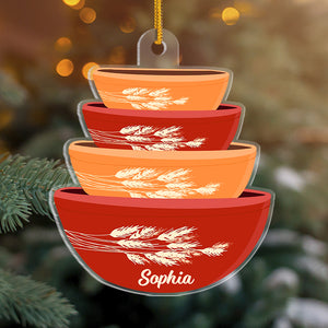 Personalized Pyrex Ornament, Christmas Tree Decor - Ornament - GoDuckee