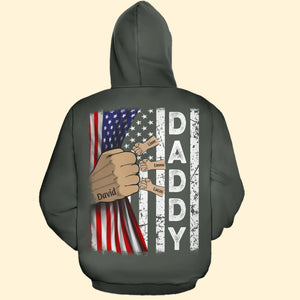 Daddy Personalized Veteran Father's Day Shirt Gift For Dad Grandpa - Shirts - GoDuckee