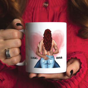 My Favorite Place Is Inside Your Hug Personalized Mug, Couple Gift - Coffee Mug - GoDuckee