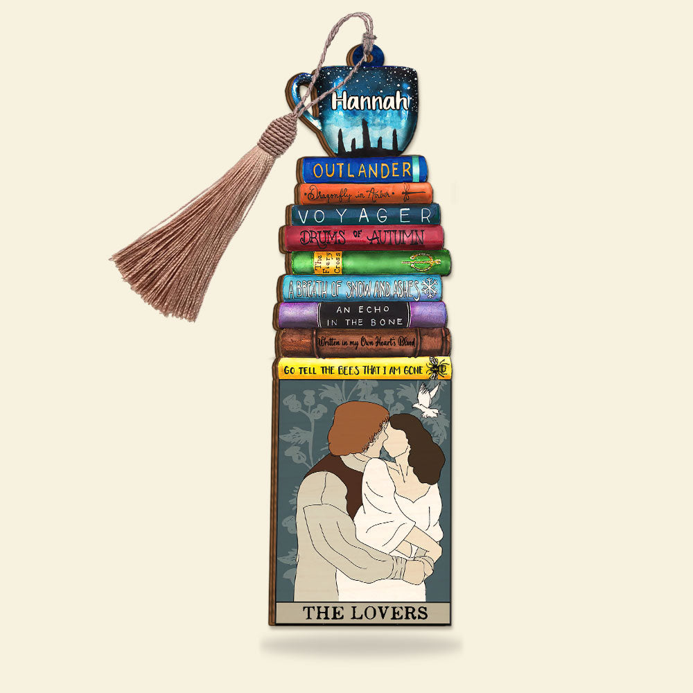 Personalized Outlander Bookmark Gift For Book Lover 3 - The Lovers - Bookmarks - GoDuckee