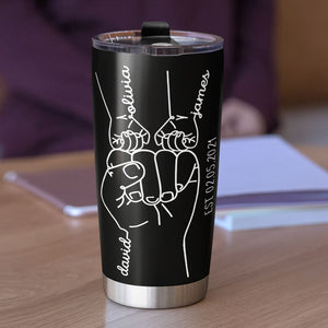 Awesome Like My Children Personalized Tumbler, Father's Day Gift, Gift For Dad - Tumbler Cup - GoDuckee