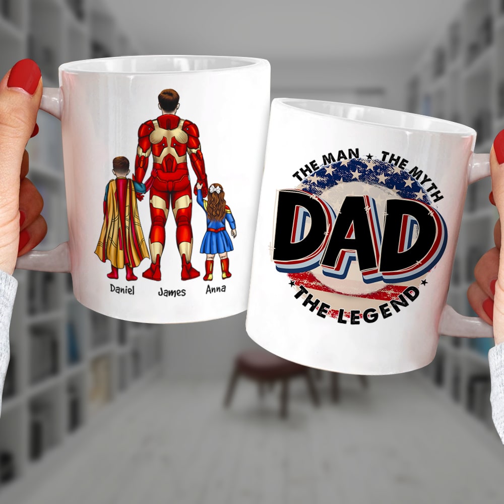 Father's Day 04QHLI210423TM Personalized Coffee Mug - Coffee Mug - GoDuckee