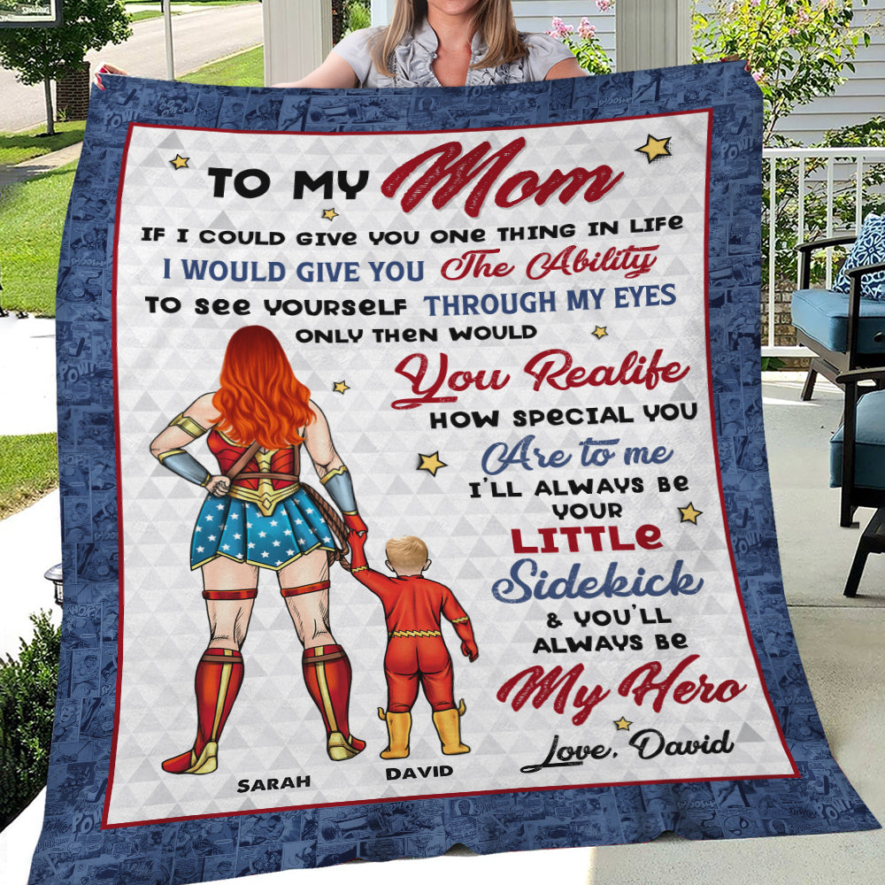 Family Gift For Mom 06ACLI040423TM Personalized Blanket - Blanket - GoDuckee