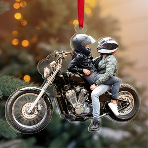 Custom Motorcycle Ornament, Christmas Tree Decor - Ornament - GoDuckee