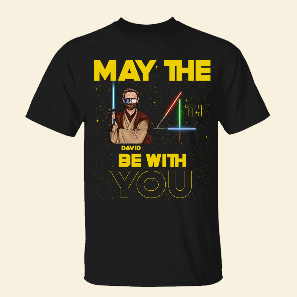 May The 4th Be With Your Family, Personalized Family Matching Shirt, Gifts for Family - Shirts - GoDuckee