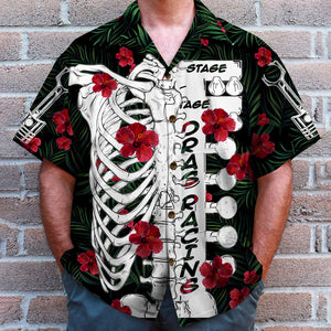 Drag Racing Hawaiian Shirt, Aloha Shirt, Gift For Racing Lovers - Hawaiian Shirts - GoDuckee