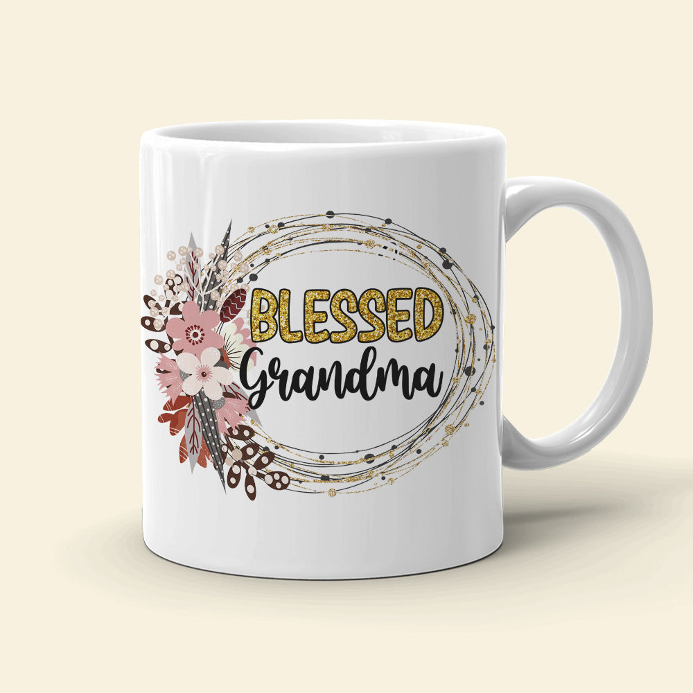 Personalized coffee mug for grandparents