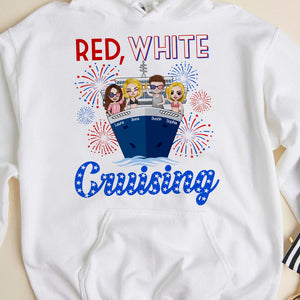 Red, White Cruising - Personalized Shirts - Shirts - GoDuckee
