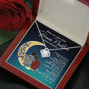 Couple When You Wear This Promise Necklace Always Remember - Personalized Message Card Jewelry Necklace - Jewelry - GoDuckee