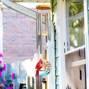 Listen To The Wind And Think Of Me In Your Heart Custom Wind Chimes - Wind Chimes - GoDuckee