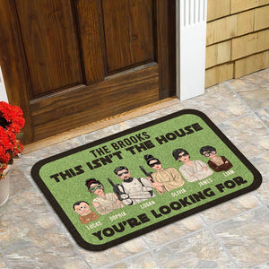 Personalized S. W. Family Doormat This Isn't The House You're Looking For - Doormat - GoDuckee