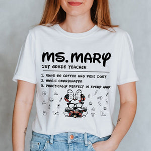 Teacher Definition Personalized Teacher Shirt Gift For Teacher - Shirts - GoDuckee