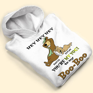 You're My Yogi To My Boo-boo Personalized Yogi Bear Shirt Gift For Dad - Shirts - GoDuckee