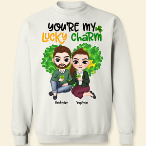 You Are My Lucky Charm Personalized Shirt, Couple Gift - Shirts - GoDuckee