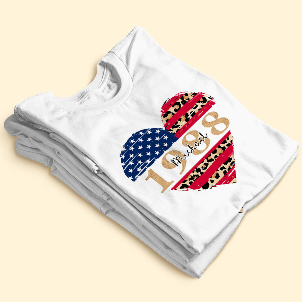 Personalized Year Of Birth Shirt, Gift For Him, Gift For Her - Shirts - GoDuckee