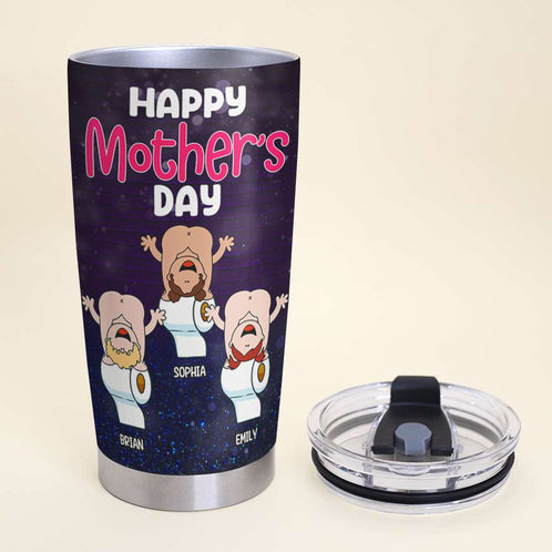 Thanks For Cleaning My Bum, Gift For Mom, Personalized Tumbler, Butt Tumbler, Mother's Day Gift - Tumbler Cup - GoDuckee