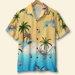 Who Vacay Together Stay Together, Personalized Hawaiian Shirt, Gift For Bestie - Hawaiian Shirts - GoDuckee