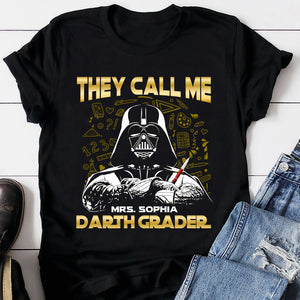 Call Me Grader, Personalized Funny Shirt for Teachers - Shirts - GoDuckee