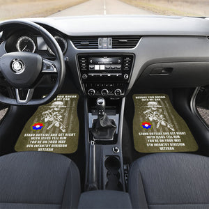 Personalized Veteran Car Mats Before You Break Into My Car, Holding Gun, Custom Military Unit - Doormat - GoDuckee