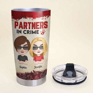 Real Friends Help You Hide The Bodies, Personalized Tumbler, Gift For Bestie - Tumbler Cup - GoDuckee