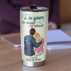 Cause All Of Me Loves All Of You Couple Personalized Tumbler Cup Gift For Couple - Tumbler Cup - GoDuckee