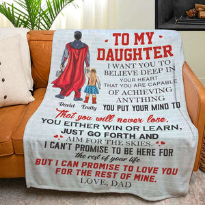 I Promise To Love You Personalized Blanket, Family Gift - Blanket - GoDuckee