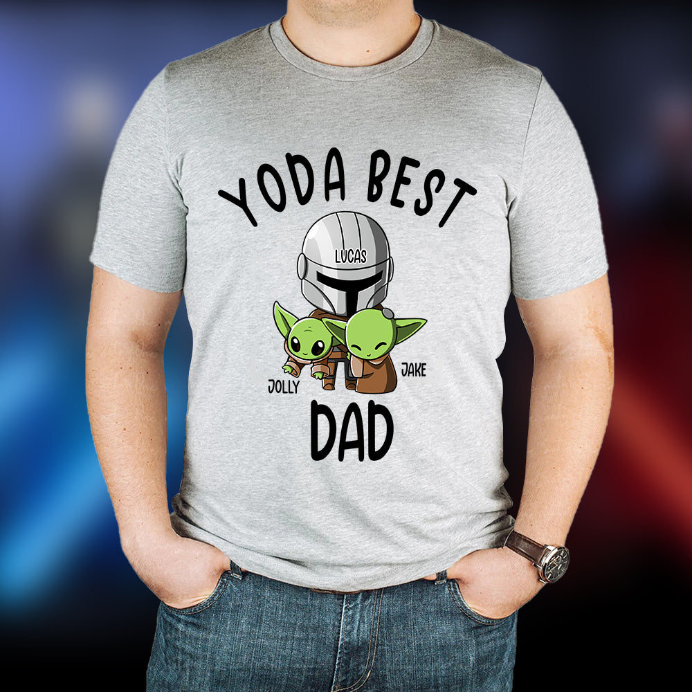 GoDuckee Hockey Dad Best Pucking Dad Ever, Personalized Shirts, Father's Day Gifts for Dad, Hockey Helmet