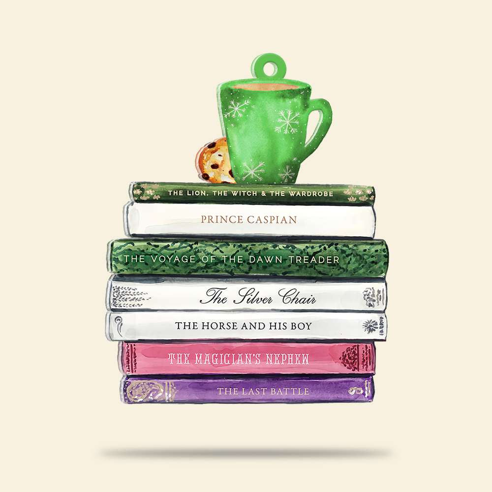 C. S. Lewis Collection Book Christmas Ornament - Ornament - GoDuckee