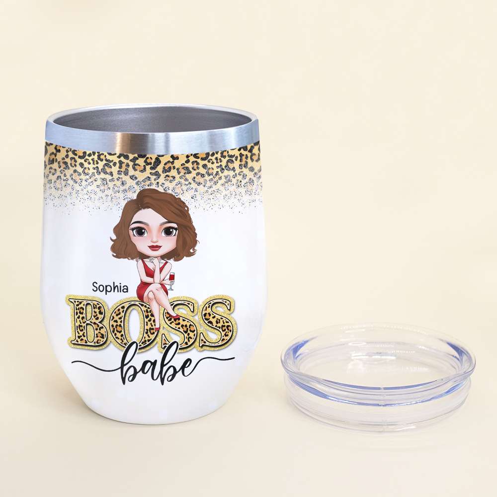 Boss Lady Tumbler Cup, Boss Lady Gift, Boss Babe Female Boss