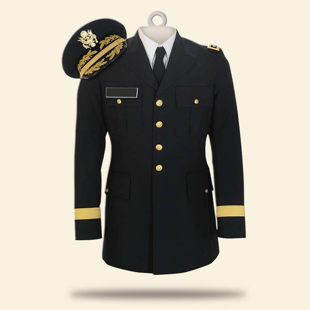 Army Uniform - Personalized Christmas Ornament - Gift for Army Soldiers - Ornament - GoDuckee