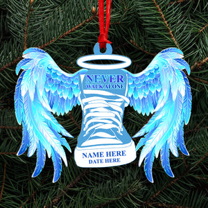 Heaven Never Walk Alone - Personalized Christmas Ornament - Ornament - GoDuckee