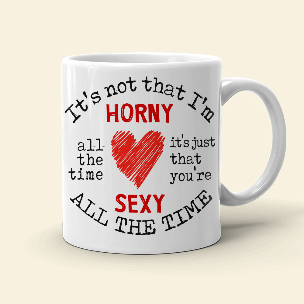 Personalized Funny Couple Tumbler - All My Naughty Thoughts Involve Me -  GoDuckee