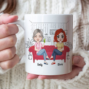 Like Mother Like Daughter Personalized Mug, Mother's Day Gift - Coffee Mug - GoDuckee