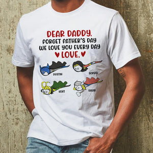 Dad We Love You Everyday, Personalized Shirts, Funny Dad Gifts from Super Sperms - Shirts - GoDuckee