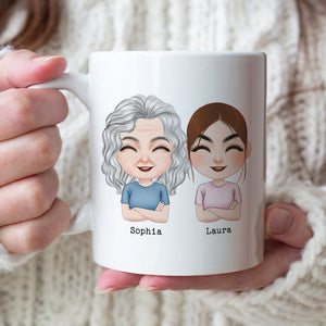 Your Mom May Annoy You Sometime, But There Was A Time You Love Her So Much You Begged To Watch Her Poop - Personalized Mug - Gift For Child - Coffee Mug - GoDuckee