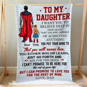 I Promise To Love You Personalized Blanket, Family Gift - Blanket - GoDuckee