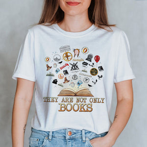 They Are Not Only Books Personalized Book Lover Shirt Gift For Book Lovers - Shirts - GoDuckee