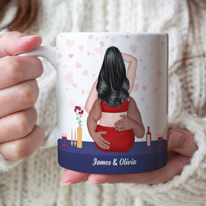 Love Definition- Where No One Where The Pants- Personalized Mug, Couple Gift - Coffee Mug - GoDuckee