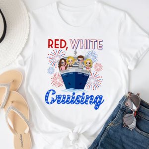 Red, White Cruising - Personalized Shirts - Shirts - GoDuckee