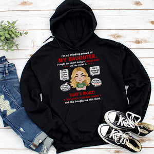 I'm So Stinking Proud Of My Daughter - Personalized Shirt - Mother's Day Shirt - Mother's Day Gift - Gift For Mom - Shirts - GoDuckee
